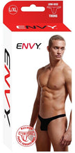 Load image into Gallery viewer, Envy Low Rise Thong Black L/xl