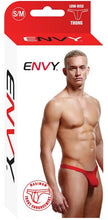 Load image into Gallery viewer, Envy Low Rise Thong Red S/m
