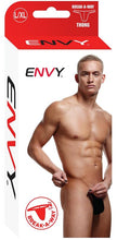 Load image into Gallery viewer, Envy Break-a-way Thong Black L/xl