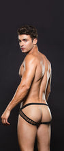 Load image into Gallery viewer, Envy Modern Fishnet Open Back Brief Black L/xl