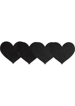 Load image into Gallery viewer, Peekaboo Pasties Classic Black Hearts