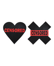 Load image into Gallery viewer, Pasties Censored Hearts & X