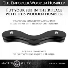 Load image into Gallery viewer, Master Series The Enforcer Black Wooden Humbler