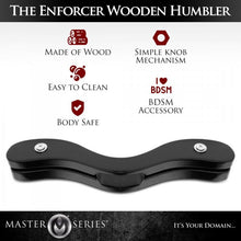 Load image into Gallery viewer, Master Series The Enforcer Black Wooden Humbler