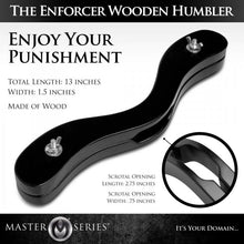 Load image into Gallery viewer, Master Series The Enforcer Black Wooden Humbler