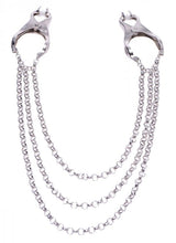 Load image into Gallery viewer, Master Series Affix Triple Chain Nipple Clamps