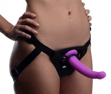 Load image into Gallery viewer, Strap U Navigator Silicone G Spot Dildo W/ Harness