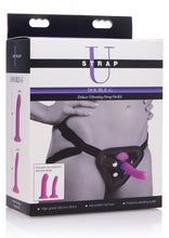 Load image into Gallery viewer, Strap U Double-g Deluxe Vibrating Silicone Strap On Kit