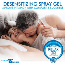Load image into Gallery viewer, Cleanstream Relax Anal Lube Desensitizing W/ Tip 8oz