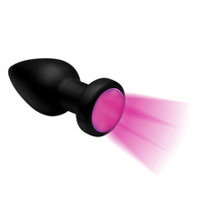 Load image into Gallery viewer, Booty Sparks Silicone Led Plug Vibrating Medium