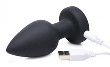 Load image into Gallery viewer, Booty Sparks Silicone Led Plug Vibrating Medium