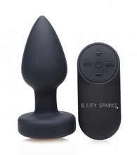 Load image into Gallery viewer, Booty Sparks Silicone Led Plug Vibrating Small