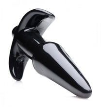 Load image into Gallery viewer, Frisky Thrilling Noir Smooth Vibrating Anal Plug Black