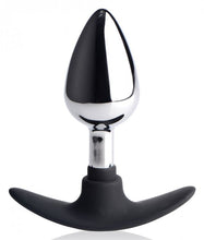 Load image into Gallery viewer, Master Series Dark Invader Metal & Silicone Anal Plug Medium