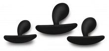 Load image into Gallery viewer, Master Series Dark Droplets 3pc Curved Anal Trainer Set
