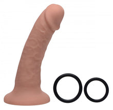 Load image into Gallery viewer, Strap U Seducer 7in Silicone Dildo W/ Harness