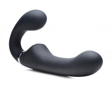 Load image into Gallery viewer, Strap U Mighty Rider 10x Vibrating Strapless Strap-on Black
