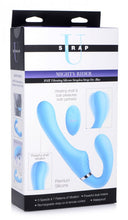 Load image into Gallery viewer, Strap U Mighty Rider 10x Vibrating Strapless Strap-on Blue