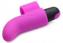 Load image into Gallery viewer, Bang! Couples Love Ring Finger Vibe Bullet & Blindfold Kit Purple