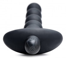 Load image into Gallery viewer, Bang! Vibrating Silicone Anal Beads & Remote Black