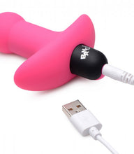 Load image into Gallery viewer, Bang! Vibrating Silicone Anal Beads & Remote Pink