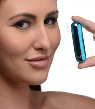 Load image into Gallery viewer, Bang! 10x Vibrating Metallic Bullet Blue