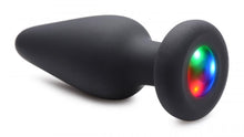 Load image into Gallery viewer, Booty Sparks Silicone Light-up Anal Plug Medium