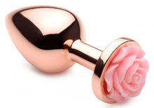 Load image into Gallery viewer, Booty Sparks Pink Rose Gold Medium Anal Plug