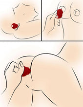 Load image into Gallery viewer, Bloomgasm Wild Violet 10x Licking Stimulator Red