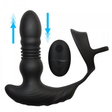Load image into Gallery viewer, Thunderplugs 10x Thrusting Plug W/ Cock & Ball Ring