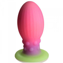 Load image into Gallery viewer, Creature Cocks Xeno XL Glow In The Dark Silicone Egg