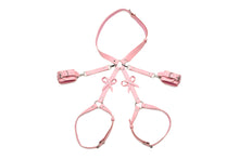 Load image into Gallery viewer, Strict Bondage Harness W/ Bows Pink Xl/2xl