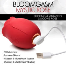 Load image into Gallery viewer, Bloomgasm Mystic Rose Sucking & Vibrating Silicone Rose