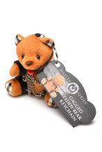 Load image into Gallery viewer, Master Series Gagged Teddy Bear Keychain