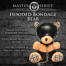 Load image into Gallery viewer, Master Series Hooded Bondage Bear