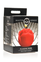 Load image into Gallery viewer, Master Series Flaming Rose Drip Candle