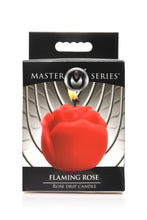 Load image into Gallery viewer, Master Series Flaming Rose Drip Candle
