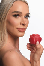 Load image into Gallery viewer, Master Series Flaming Rose Drip Candle