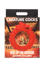 Load image into Gallery viewer, Creature Cocks Rise Of The Dragon Silicone Personal Ring