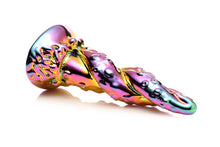 Load image into Gallery viewer, Creature Cocks Enchantress Rainbow Glass Dildo