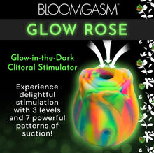 Load image into Gallery viewer, Glow Rose Glow-in-the-dark Clit Stimulator