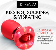 Load image into Gallery viewer, Kiss Me More Kissing Sucking & Vibrating Clitoral Stimulator