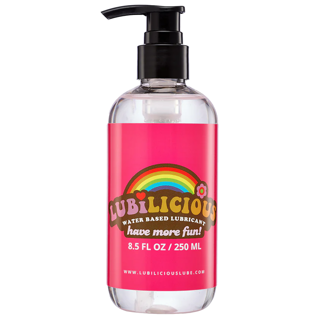 Lubilicious Water Based Lube – 8.5 oz Pump Top – Top Choice for Smooth, Reliable Lubricants
