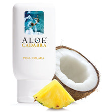 Load image into Gallery viewer, Aloe Cadabra Organic Personal Lubricant Pina Colada 2.5oz
