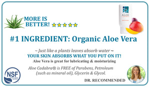 Aloe Cadabra Organic Lube Mango Passion 2.5 Oz