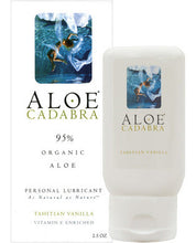 Load image into Gallery viewer, Aloe Cadabra Organic Lube Tahitian Vanilla 2.5oz
