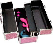 Load image into Gallery viewer, Lockable Vibrator Case Pink Large
