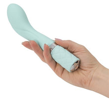 Load image into Gallery viewer, Pillow Talk Sassy G Spot Vibe W/swarovski Crystal Teal

