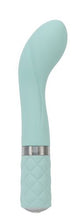 Load image into Gallery viewer, Pillow Talk Sassy G Spot Vibe W/swarovski Crystal Teal
