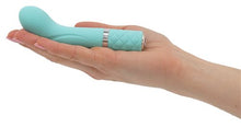 Load image into Gallery viewer, Pillow Talk Racy Vibe W/ Swarovski Crystal Teal
